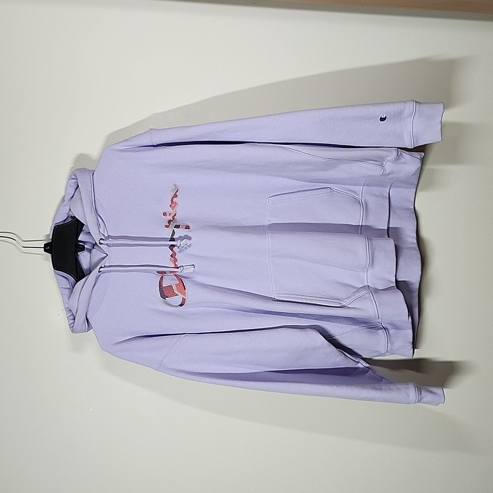 Champion Reverse Weave Purple Pullover Hoodie Womens 3X